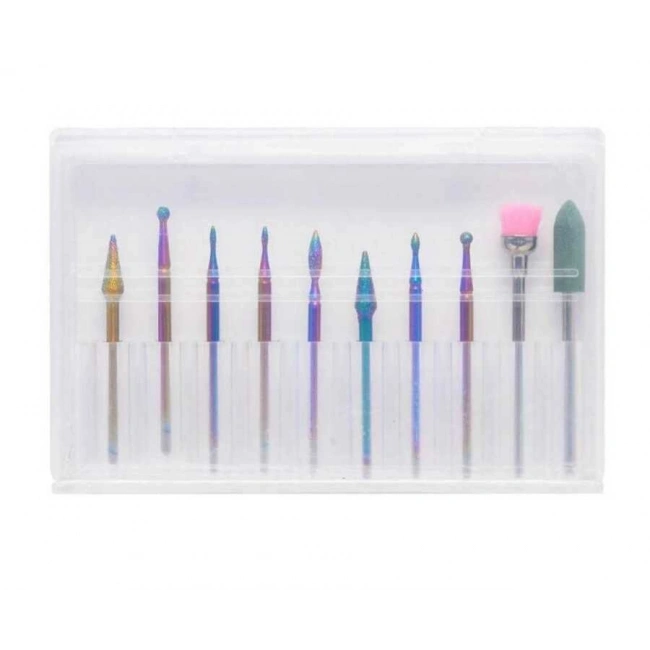 MRMJ-S037-002A 10lu Elektrikli Törpü Seti Freze Uçlar