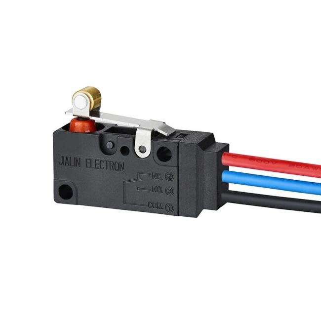 MT3-BAA300L83-GA300 SPDT NO+NC 3-Pin Su Geçirmez Kablolu Micro Switch