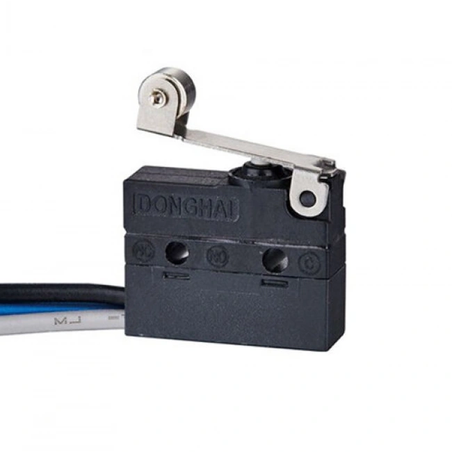 MT8-F08W300A06-AA300 SPDT NO+NC 3-Pin Su Geçirmez Kablolu Micro Switch