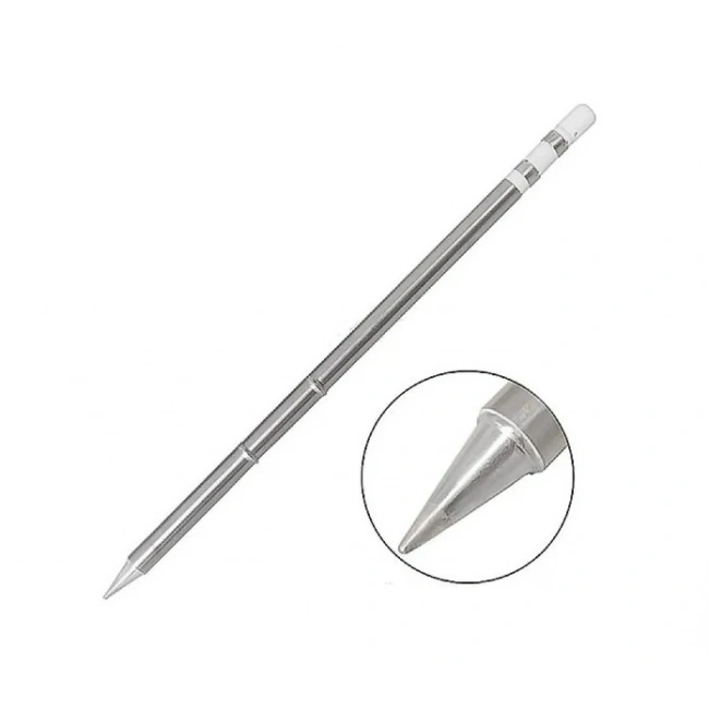 N12-1 ZD-8962 Lehim İstasyonu Yedek Havya Ucu - 0.5 mm İnce Uç T12 Serisi