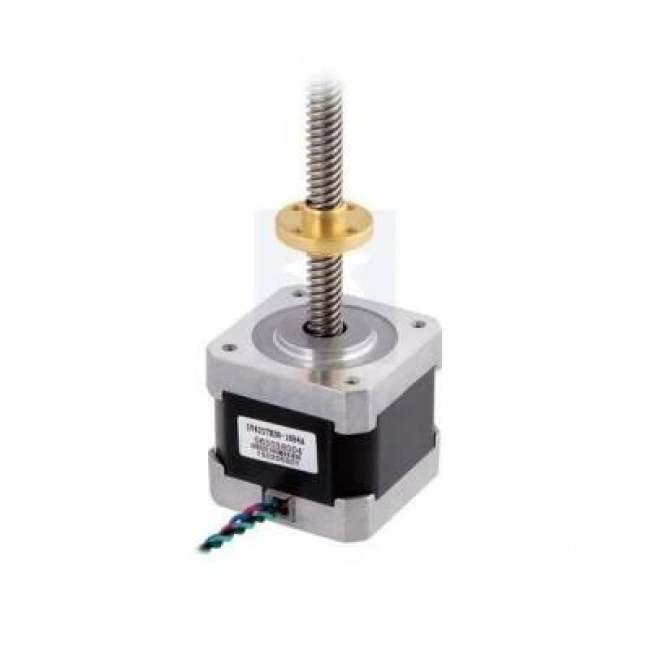 NEMA 17 38 cm Vidalı Milli Bipolar. 200 Adım. 42×38mm. 2.8V Step Motor - SY42STH38-1684A