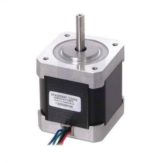 NEMA 17 Unipolar/Bipolar. 200 Adım. 42×48mm. 4V Step Motor - SY42STH47-1206A