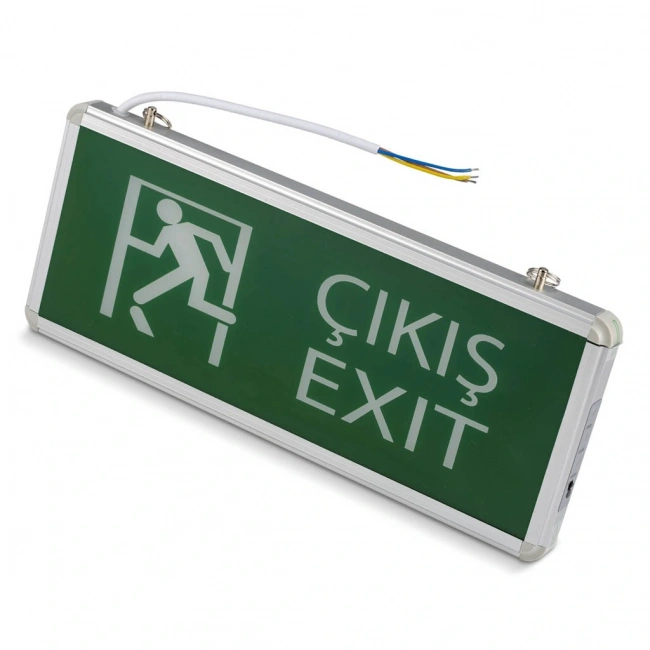 Noas 3W Çift Yönlü Exit Led Acil Çıkış Armatürü