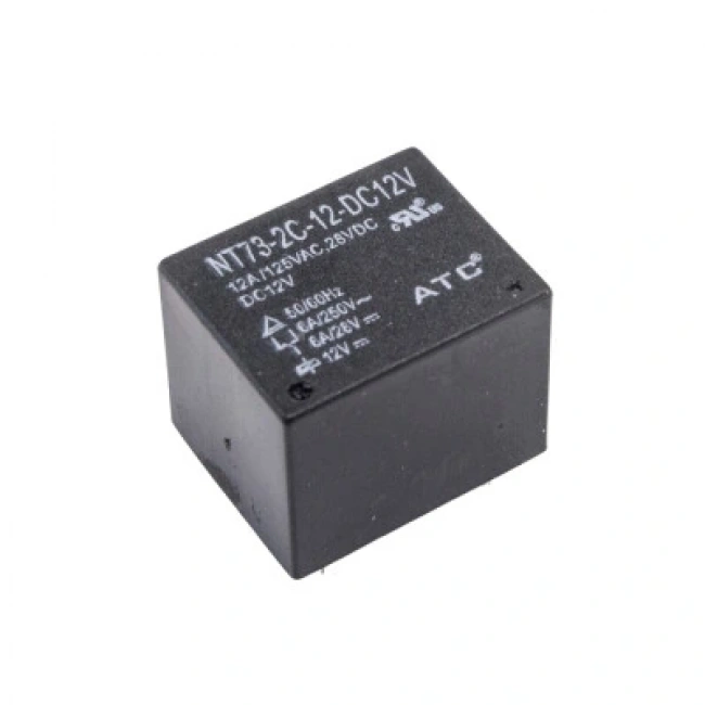 NT73-2C-12 12V 12A Röle 5-Pin