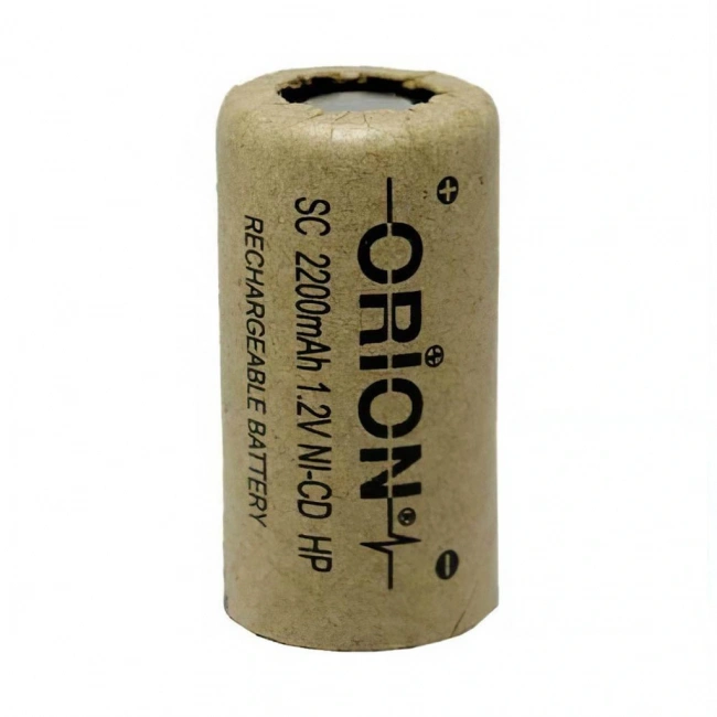 Orion 1.2V Ni-Cd SC 2200mAh Şarj Edilebilir Pil - HP