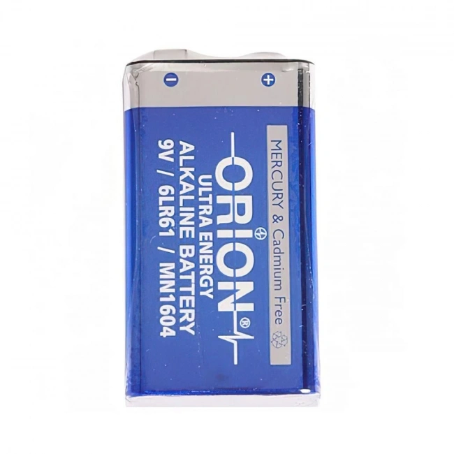Orion 9V Alkalin Pil Dökme