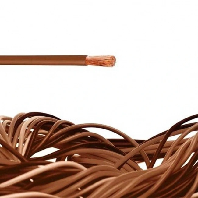 Öznur H05V-K Kahverengi 6 NYAF Kablo 1 Metre