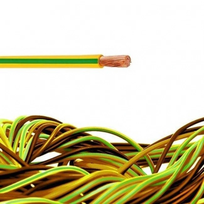 Öznur H05V-K Sarı-Yeşil 2,5 NYAF Kablo 1 Metre