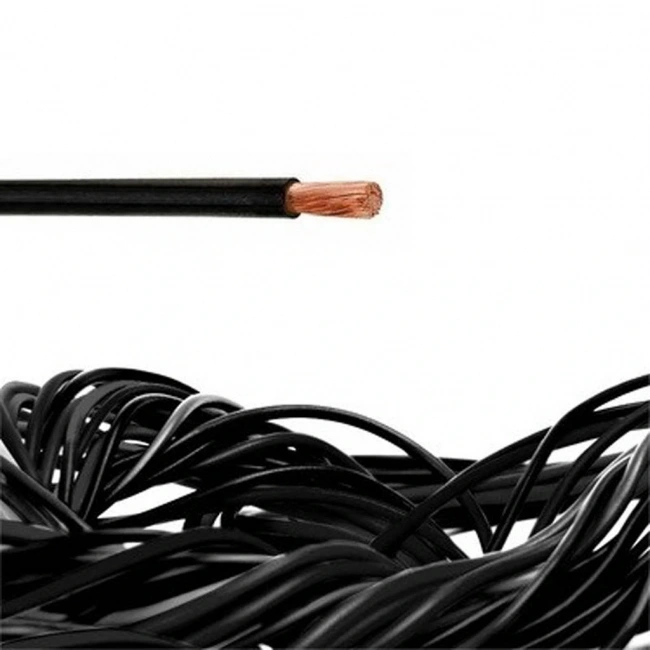 Öznur H05V-K Siyah 6 NYAF Kablo 1 Metre