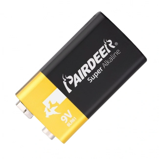 Pairdeer 9V Alkaline Pil Tekli Shrink 6LR61