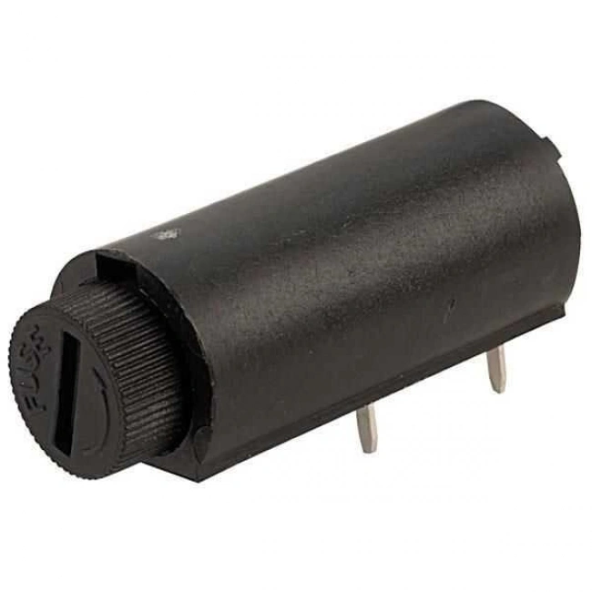 PCB Tipi Sigorta Yuvası Yatay - 5X20 Sigorta Uyumlu