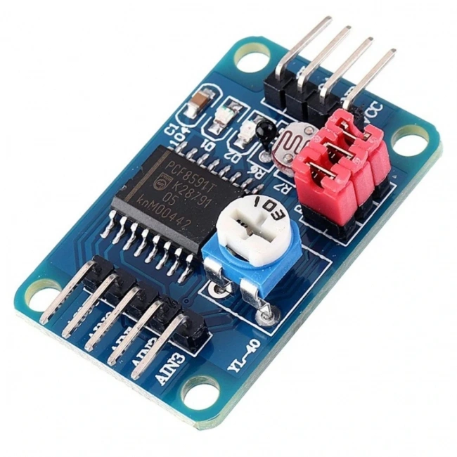 PCF8591 Analog-Dijital ve Dijital-Analog Dönüştürücü Modül