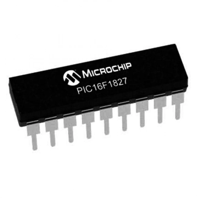 PIC16F1827-I/P PDIP-18 8-Bit 32MHz Mikrodenetleyici