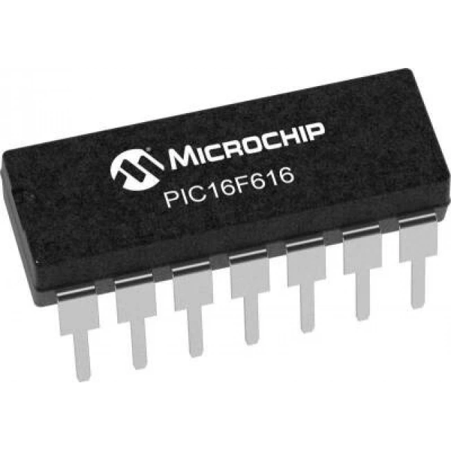 PIC16F616-I/P DIP-14 20MHz Mikrodenetleyici