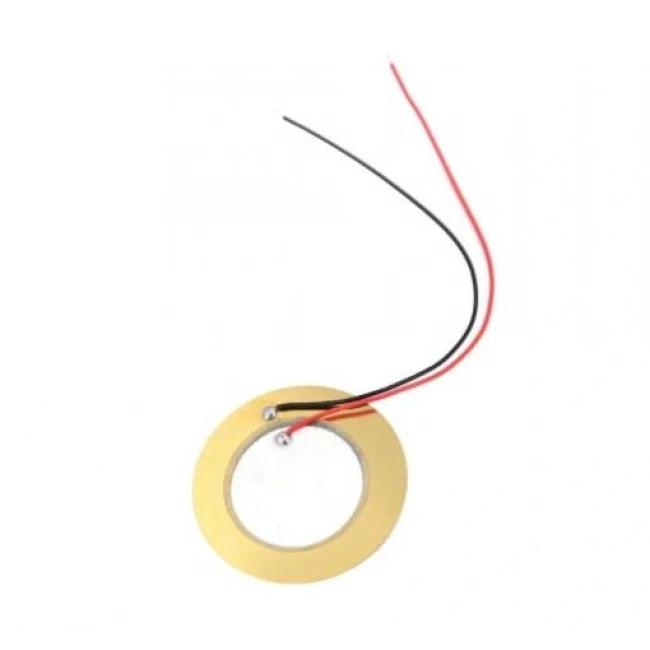 Piezo Disk Buzzer Kablolu - 15 mm Çap