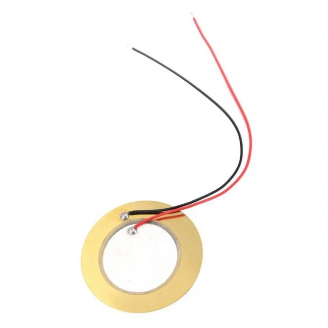 Piezo Disk Buzzer Kablolu - 35 mm Çap
