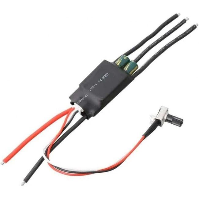 Potansiyometreli ESC 20A Brushless Fırçasız Motor Hız Kontrol Sürücü