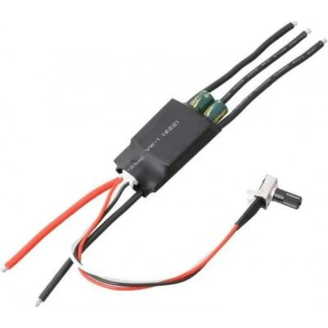 Potansiyometreli ESC 20A Brushless Fırçasız Motor Hız Kontrol Sürücü