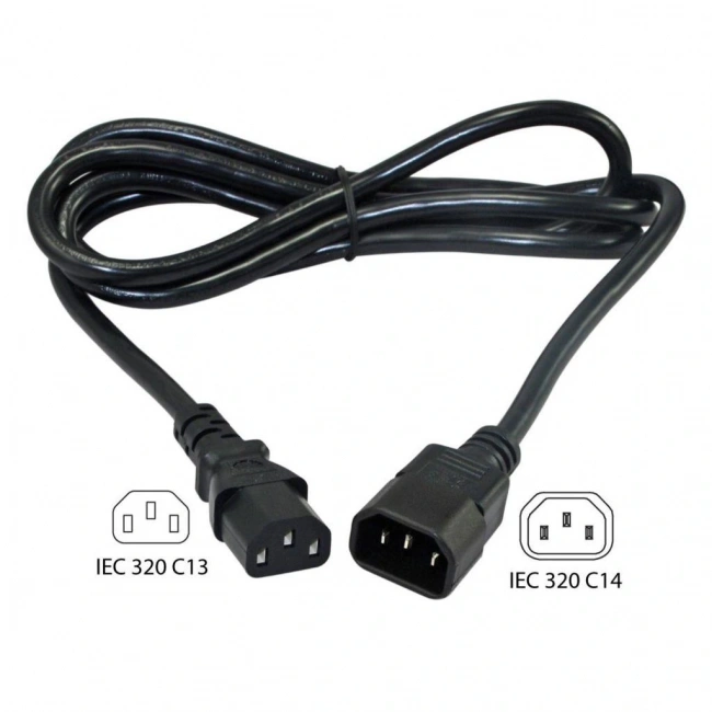 Power Uzatma Kablo Dişi Erkek Güç Uzatma Kablosu 1.5m