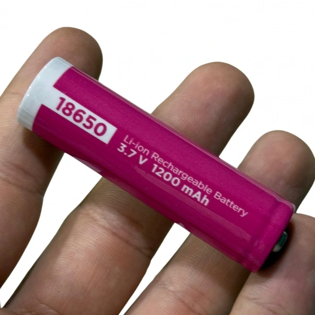 Power-Xtra 18650 3.7V 1200mAh Li-ion Şarj Edilebilir Pil