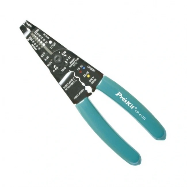 Proskit CP-412G Proskit Tel Sıyırıcı/Sıkma Pensesi