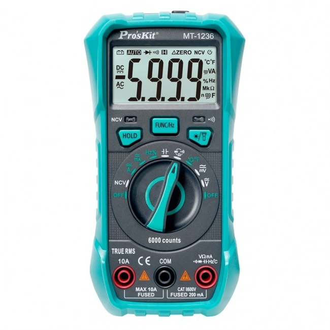 Proskit MT-1236 Dijital Multimetre Ölçü Aleti