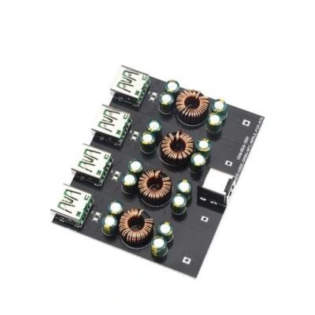 Qualcomm QC4 + QC4 Q3.0 Type C 6-32V Hızlı Şarj Devresi - 4 Kanal