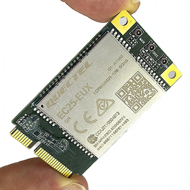 Quectel EC25-EUX 128-SGNS 4G/LTE Mini PCIe Modül