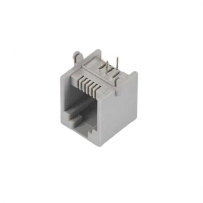 RJ11 6P2C Dişi Telefon Kablosu Konnektörü - PCB Tipi