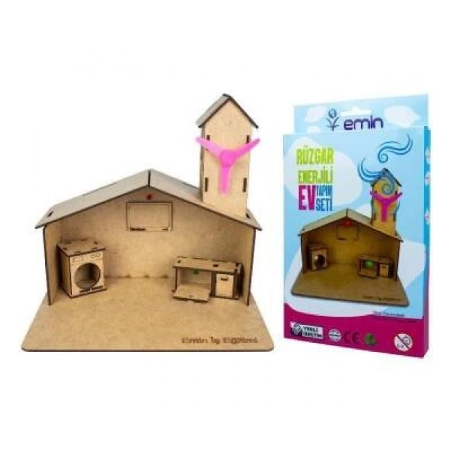 Rüzgar Enerjili Ev Yapımı Elektrik Üreten Ev Projesi