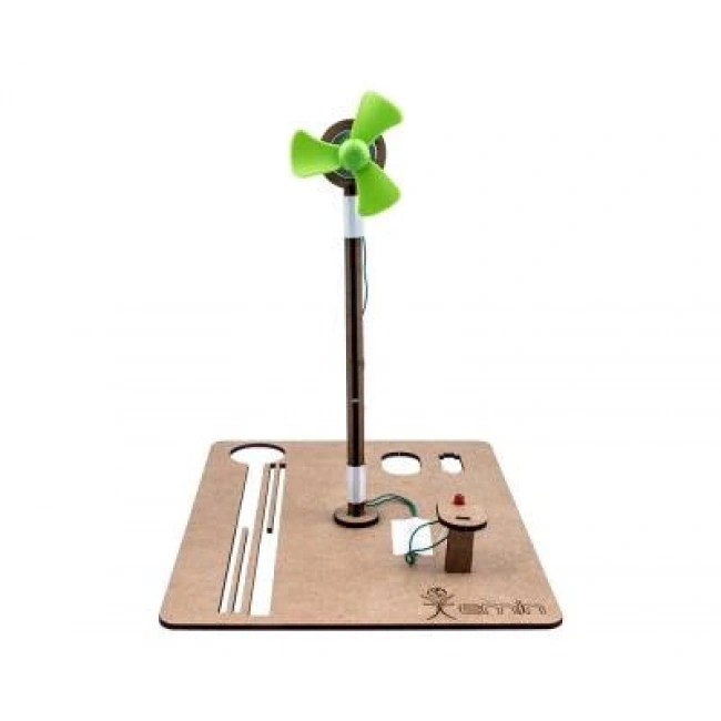 Rüzgar Enerjili Led Yakma Eğitim Kiti
