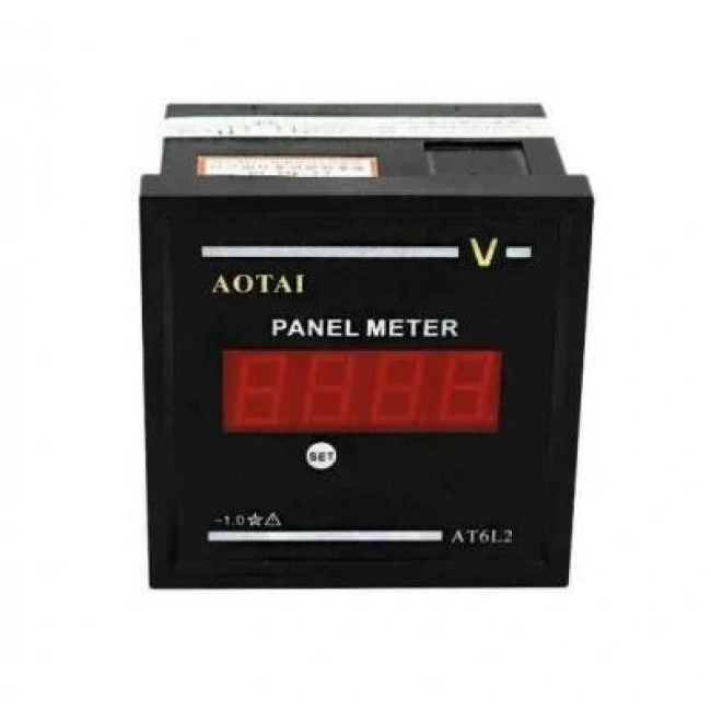 S6L2-V AC 50-500V Dijital Voltmetre