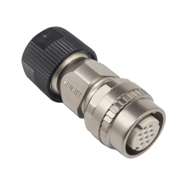 SC-CMV1-SP10S 10-Pin Kilitli Su Geçirmez Konnektör