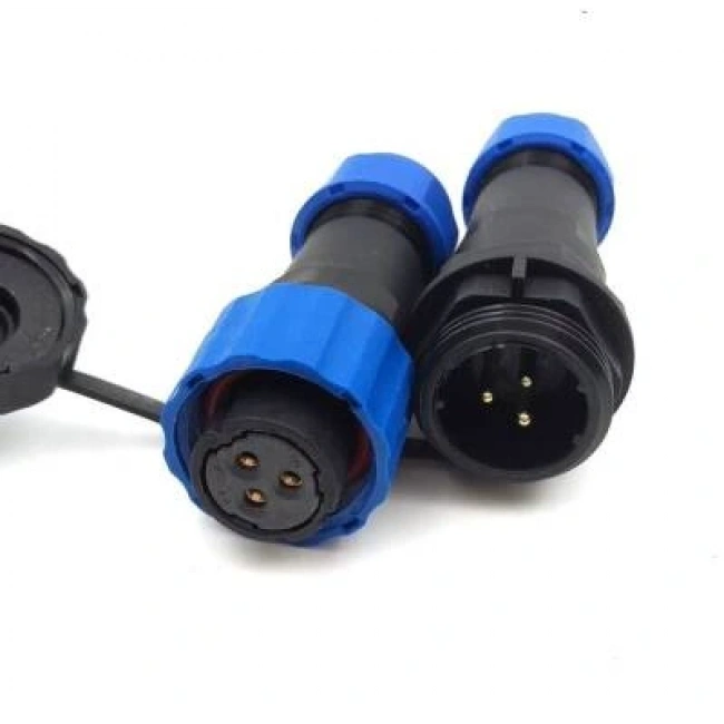SD16 3 Pin 16mm Su Geçirmez Konnektör Takımı