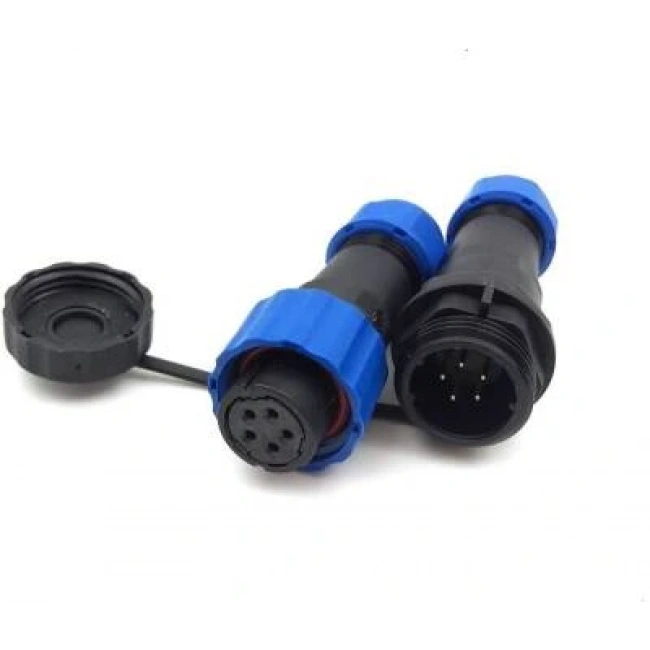 SD16 5 Pin 16mm Su Geçirmez Konnektör Takımı