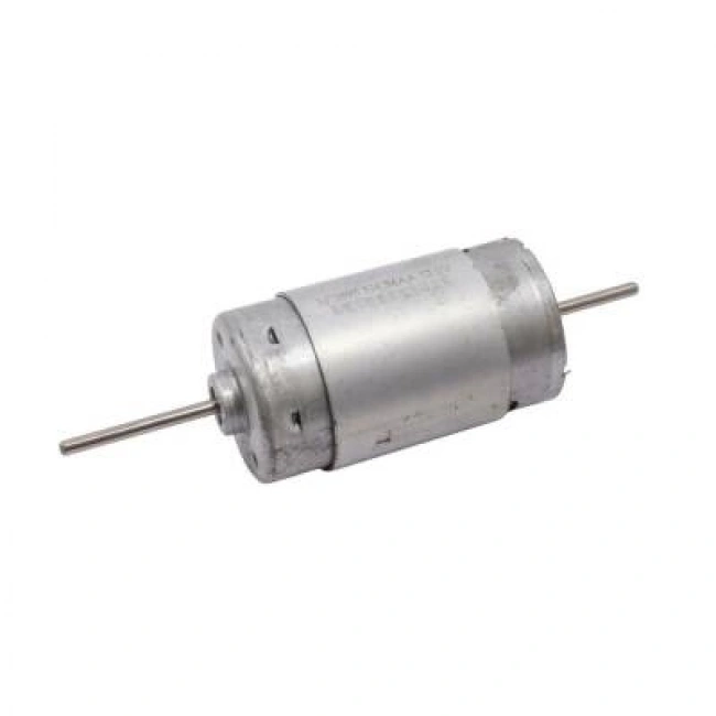 SF2695 12V 400 RPM Çift Milli Redüktörsüz DC Motor
