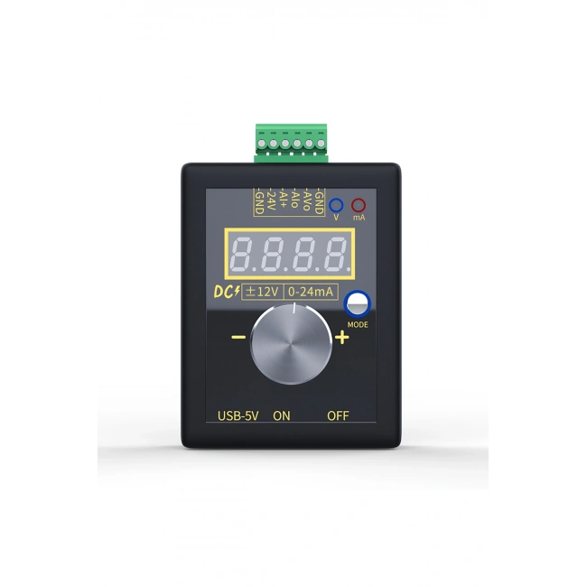 SG-002 4-20mA 0-10V Ayarlanabilir Akım-Gerilimi Simülatörü ve Sinyal Jeneratörü