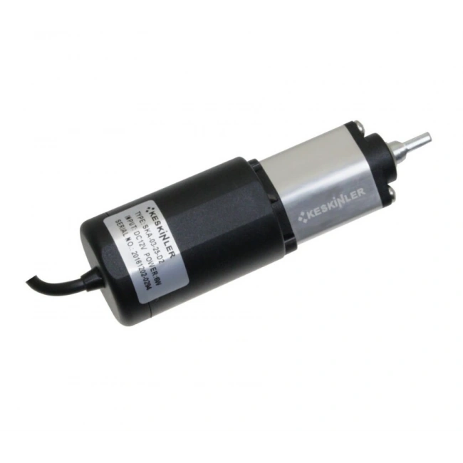 SKA-03-25-D2 12V 25mm 6W Lineer Aktüatör Motor