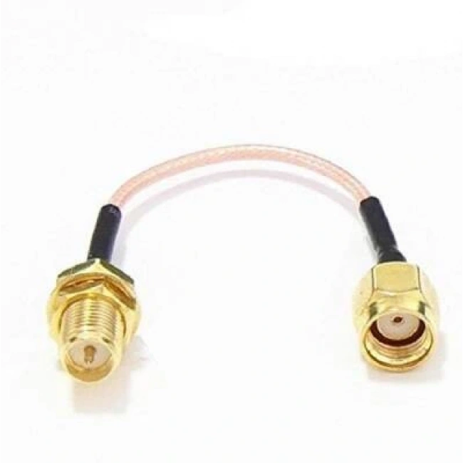SMA RP Erkek - 60mm Drone Anten Uzatma Kablosu