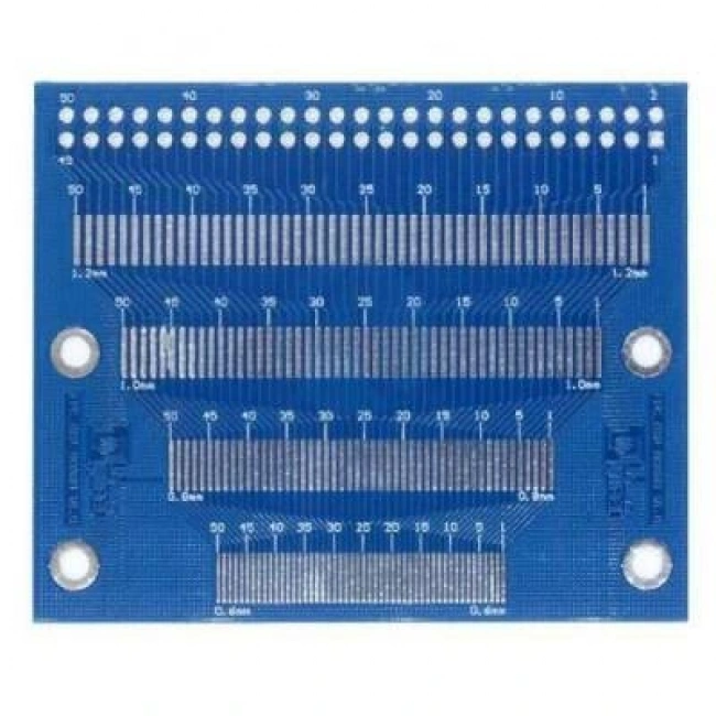 SMD - DIP Dönüştürücü Devre PCB - 0.5mm 1.2mm Arası