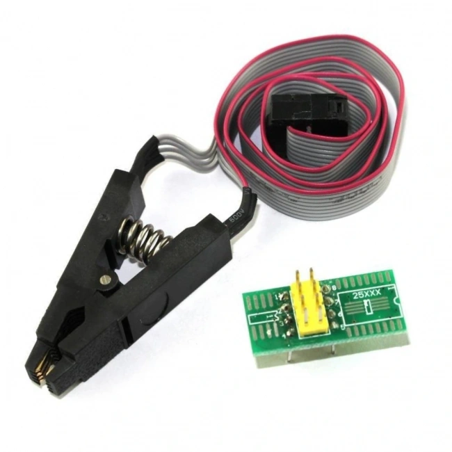 SOIC8 SOP8 Test Klipsi EEPROM 93CXX/25CXX/24CXX CH341