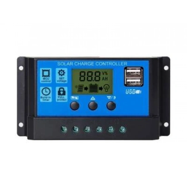 Solar Panel Akü Şarj Cihazı 30A 12/24V