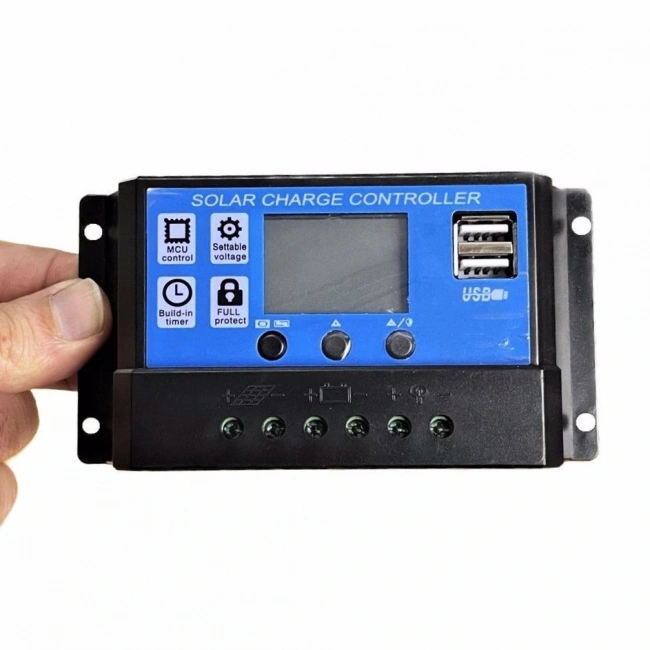 Solar Panel Akü Şarj Cihazı 30A 12/24V