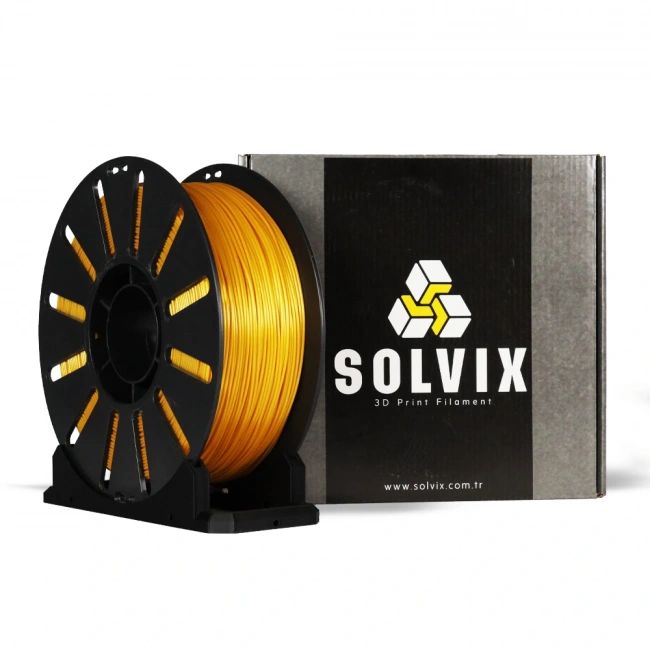 SOLVIX Gold Pla/Pha Premium Filament 1.75mm 1 Kg