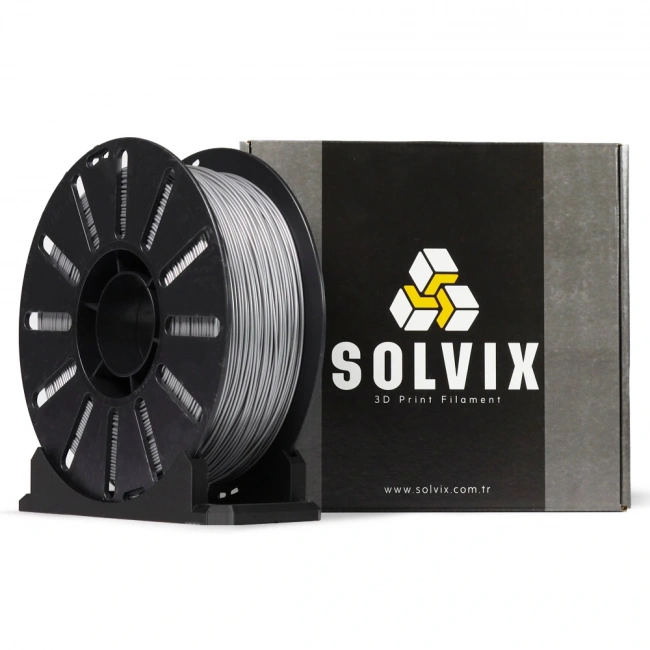 SOLVIX Gümüş Pla/Pha Premium Filament 1.75mm 1 kg