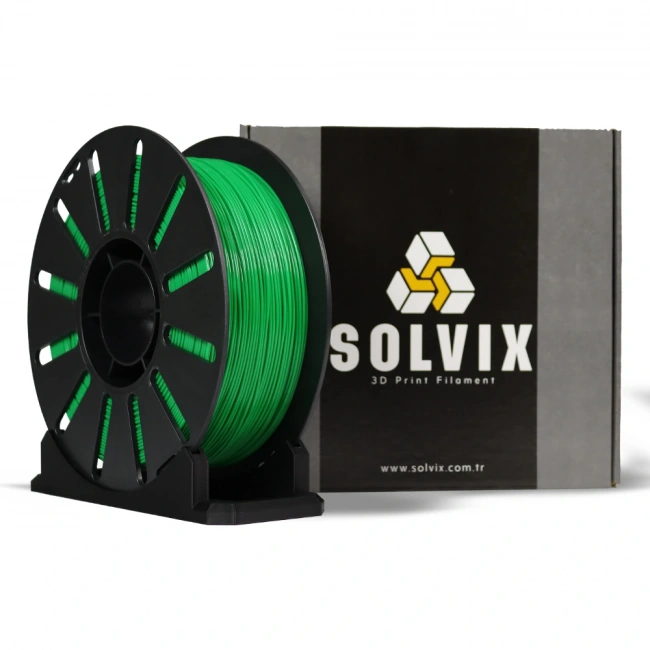 SOLVIX Yeşil Pla/Pha Premium Filament 1.75mm 1 Kg