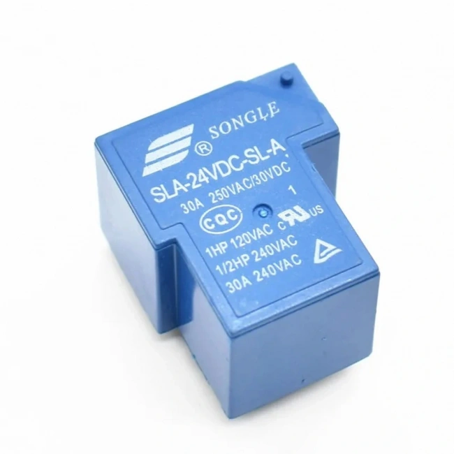 Songle 24V 30A 5 Pin Röle SLA-24VDC-SL-A ( T90 Relay )
