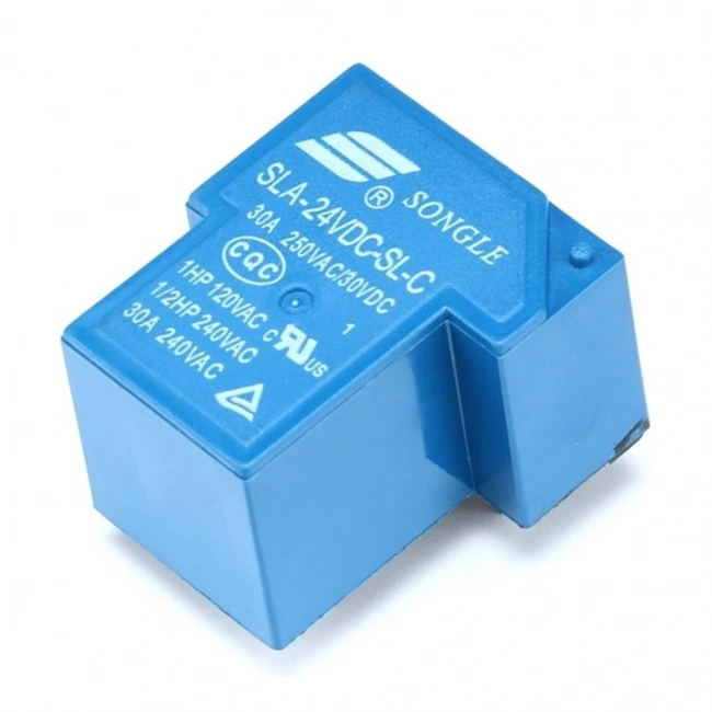 Songle 24V 30A 6 Pin Röle SLA-24VDC-SL-C ( T90 Relay )
