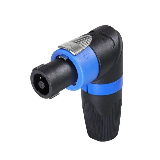 SpeakON Konnektör NL4FRX 90 Derece Erkek - 4 Pin