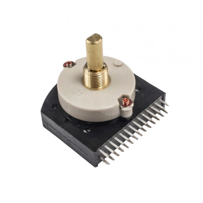 SR39 39mm 12 Konumlu Rotary Switch - Komitatör